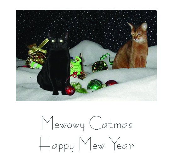 2003 Catmas Card