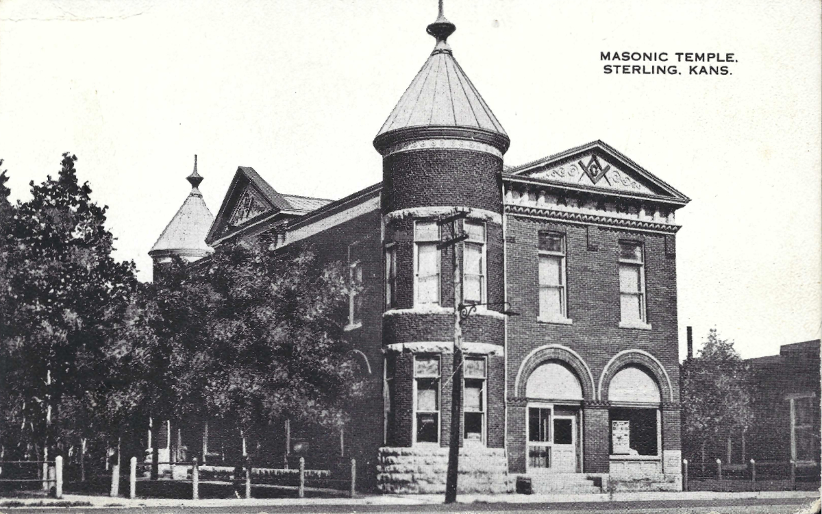 Masonic Temple, Sterling,KS