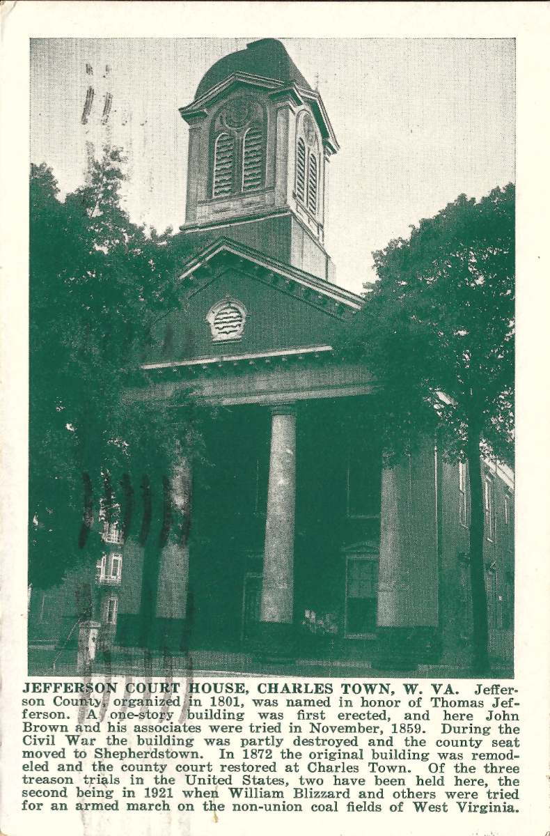 Jefferson Court House, Charles Town, W. VA